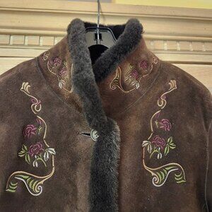 Women's Shearling winter coat